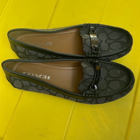 Coach Flat Slip On Loafer Size 6.5 - Picture 2 of 8